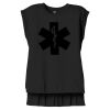 Women's Flowy Muscle Tee With Rolled Cuffs Thumbnail