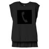 Women's Flowy Muscle Tee With Rolled Cuffs Thumbnail