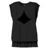 Women's Flowy Muscle Tee With Rolled Cuffs Thumbnail