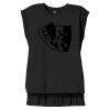 Women's Flowy Muscle Tee With Rolled Cuffs Thumbnail
