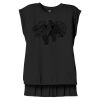 Women's Flowy Muscle Tee With Rolled Cuffs Thumbnail