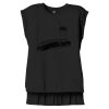 Women's Flowy Muscle Tee With Rolled Cuffs Thumbnail