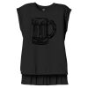 Women's Flowy Muscle Tee With Rolled Cuffs Thumbnail