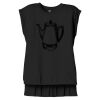 Women's Flowy Muscle Tee With Rolled Cuffs Thumbnail