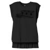 Women's Flowy Muscle Tee With Rolled Cuffs Thumbnail