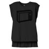 Women's Flowy Muscle Tee With Rolled Cuffs Thumbnail