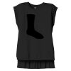 Women's Flowy Muscle Tee With Rolled Cuffs Thumbnail