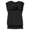 Women's Flowy Muscle Tee With Rolled Cuffs Thumbnail