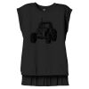 Women's Flowy Muscle Tee With Rolled Cuffs Thumbnail