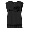 Women's Flowy Muscle Tee With Rolled Cuffs Thumbnail