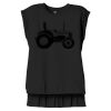 Women's Flowy Muscle Tee With Rolled Cuffs Thumbnail