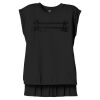 Women's Flowy Muscle Tee With Rolled Cuffs Thumbnail