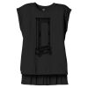 Women's Flowy Muscle Tee With Rolled Cuffs Thumbnail