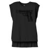 Women's Flowy Muscle Tee With Rolled Cuffs Thumbnail
