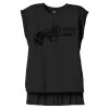 Women's Flowy Muscle Tee With Rolled Cuffs Thumbnail