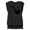 Women's Flowy Muscle Tee With Rolled Cuffs Thumbnail
