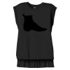 Women's Flowy Muscle Tee With Rolled Cuffs Thumbnail