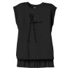 Women's Flowy Muscle Tee With Rolled Cuffs Thumbnail