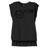 Women's Flowy Muscle Tee With Rolled Cuffs Thumbnail