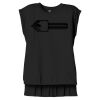 Women's Flowy Muscle Tee With Rolled Cuffs Thumbnail
