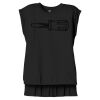 Women's Flowy Muscle Tee With Rolled Cuffs Thumbnail