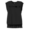 Women's Flowy Muscle Tee With Rolled Cuffs Thumbnail