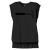 Women's Flowy Muscle Tee With Rolled Cuffs Thumbnail