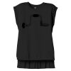 Women's Flowy Muscle Tee With Rolled Cuffs Thumbnail