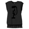Women's Flowy Muscle Tee With Rolled Cuffs Thumbnail