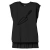 Women's Flowy Muscle Tee With Rolled Cuffs Thumbnail