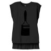 Women's Flowy Muscle Tee With Rolled Cuffs Thumbnail