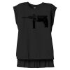 Women's Flowy Muscle Tee With Rolled Cuffs Thumbnail