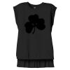 Women's Flowy Muscle Tee With Rolled Cuffs Thumbnail