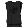 Women's Flowy Muscle Tee With Rolled Cuffs Thumbnail