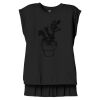 Women's Flowy Muscle Tee With Rolled Cuffs Thumbnail