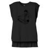 Women's Flowy Muscle Tee With Rolled Cuffs Thumbnail