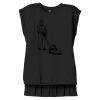 Women's Flowy Muscle Tee With Rolled Cuffs Thumbnail