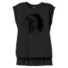 Women's Flowy Muscle Tee With Rolled Cuffs Thumbnail
