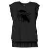 Women's Flowy Muscle Tee With Rolled Cuffs Thumbnail
