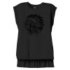 Women's Flowy Muscle Tee With Rolled Cuffs Thumbnail