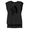 Women's Flowy Muscle Tee With Rolled Cuffs Thumbnail