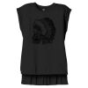 Women's Flowy Muscle Tee With Rolled Cuffs Thumbnail
