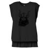 Women's Flowy Muscle Tee With Rolled Cuffs Thumbnail