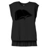 Women's Flowy Muscle Tee With Rolled Cuffs Thumbnail