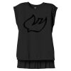 Women's Flowy Muscle Tee With Rolled Cuffs Thumbnail