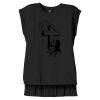 Women's Flowy Muscle Tee With Rolled Cuffs Thumbnail