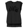 Women's Flowy Muscle Tee With Rolled Cuffs Thumbnail