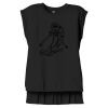 Women's Flowy Muscle Tee With Rolled Cuffs Thumbnail