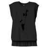 Women's Flowy Muscle Tee With Rolled Cuffs Thumbnail
