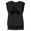 Women's Flowy Muscle Tee With Rolled Cuffs Thumbnail